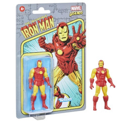 Hasbro Marvel Legends Iron Man 10cm Retro F2656