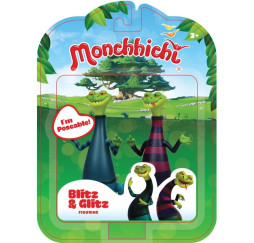 MONCHHICHI Blitz i Glitz 2pak – figurki prezent dla dziecka