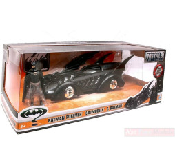 JADA Metal DC Comics Batman BATMOBILE 1:24 Forever