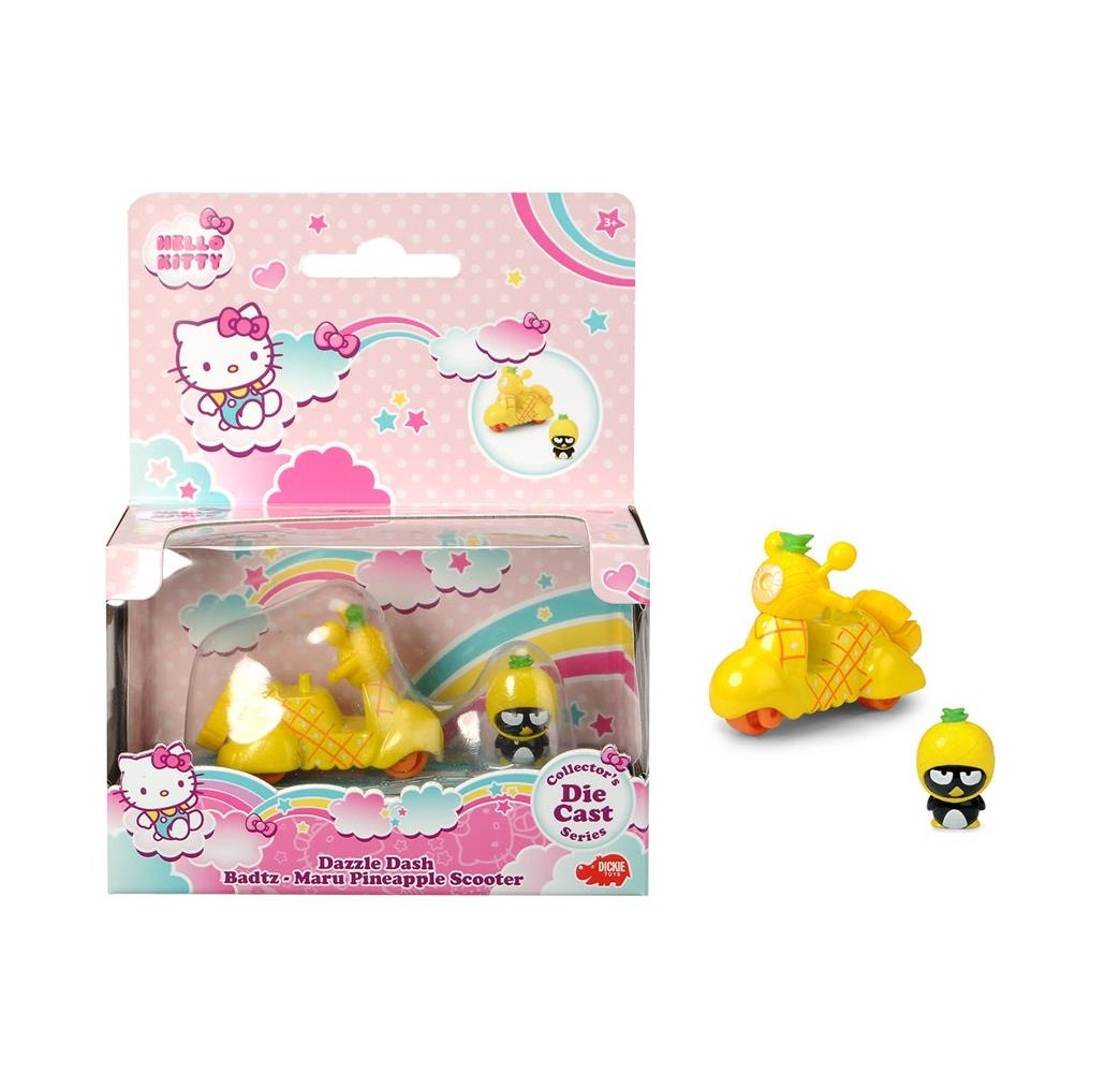 Dickie Hello Kitty Badtz Maru Pineaple – zabawka dla dzieci Dickie Toys