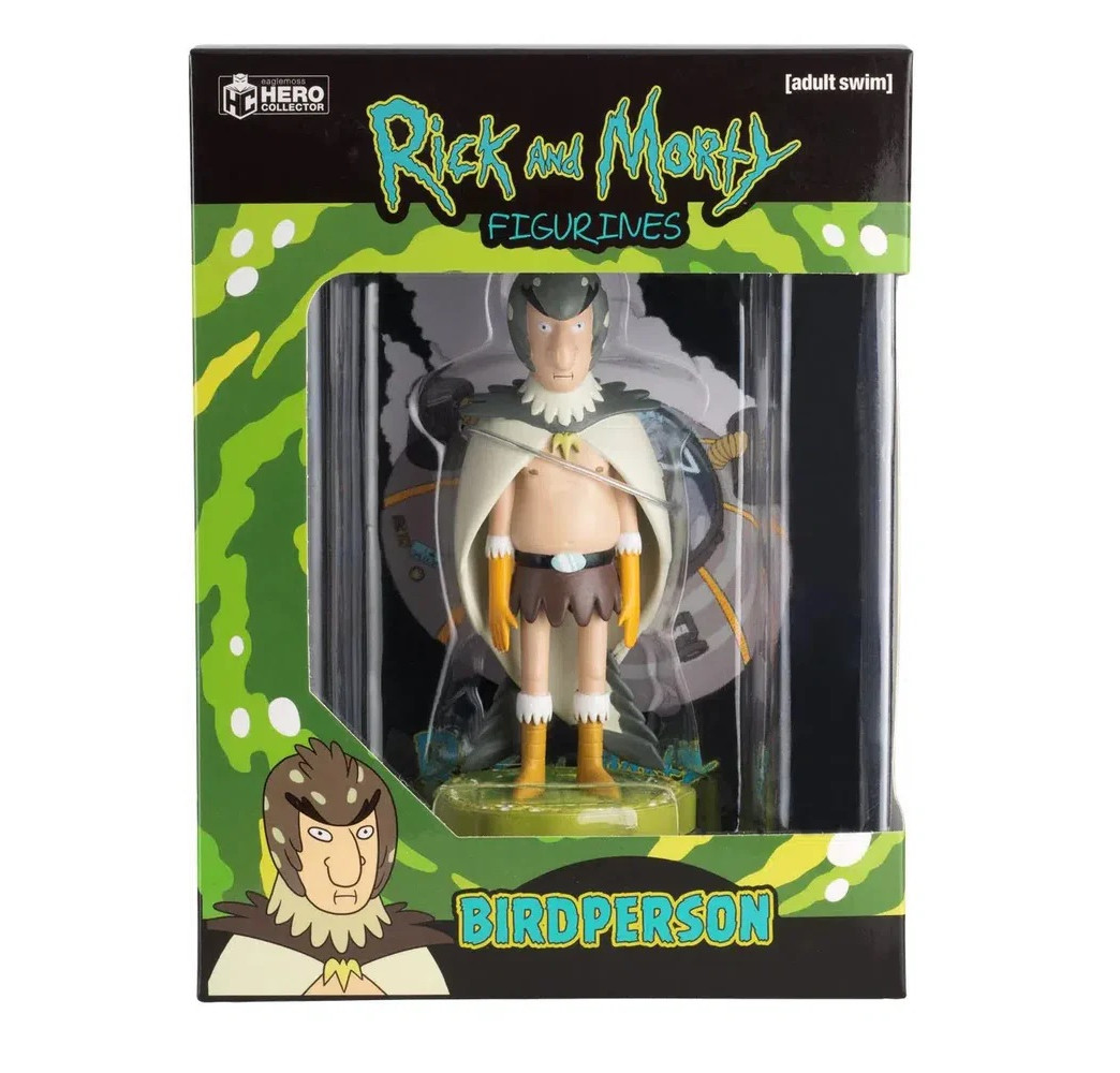 Eaglemoss Rick & Morty Birdperson Figurka 1:16