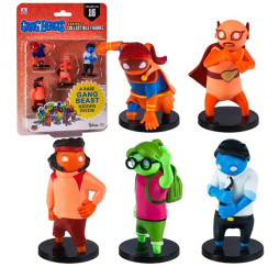 Gang Beasts Zestaw Figurek S1 5pak 6cm GB2040C