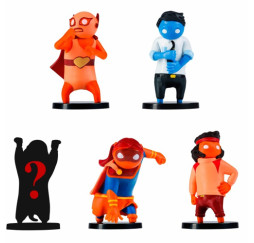 Gang Beasts Zestaw Figurek S1 5pak 6cm GB2040C