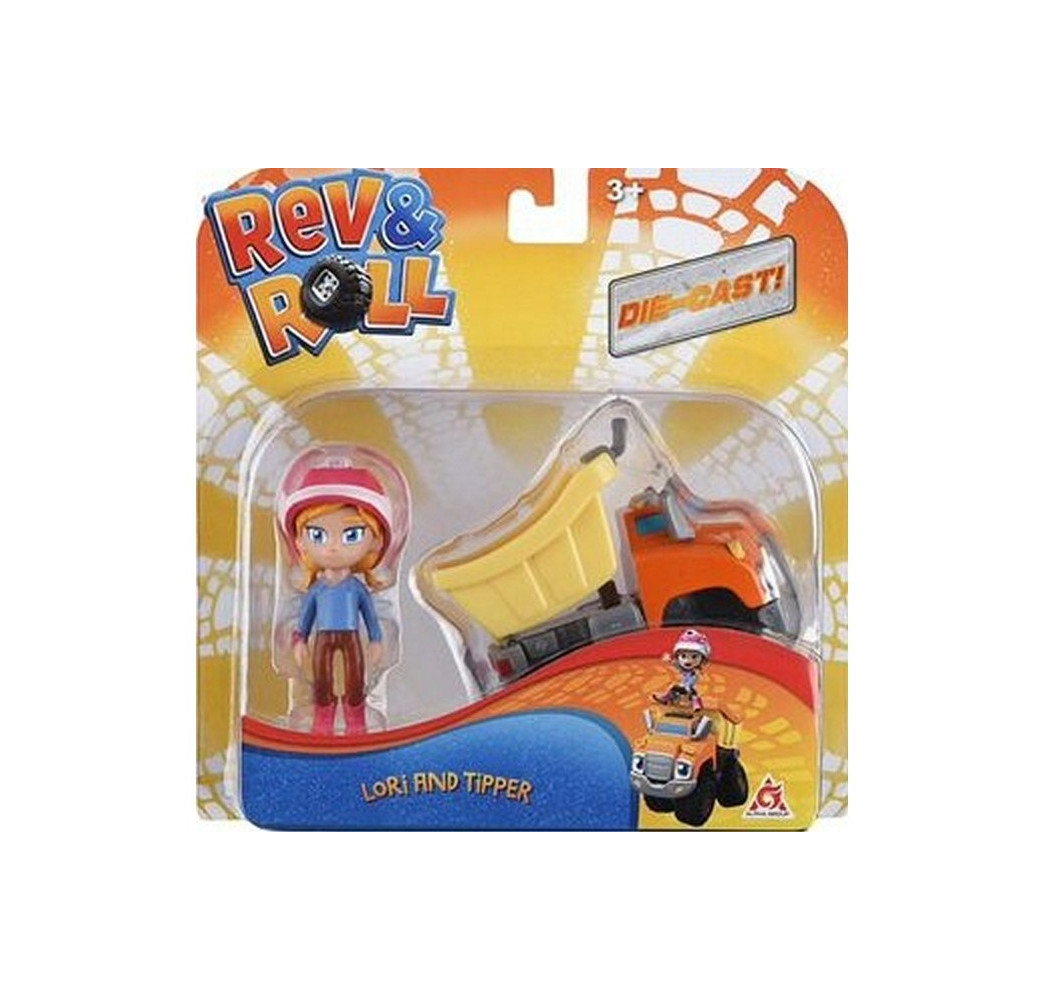 Alpha Group Rev & Roll Lori i Tipper – zabawka dla dzieci, 2pak