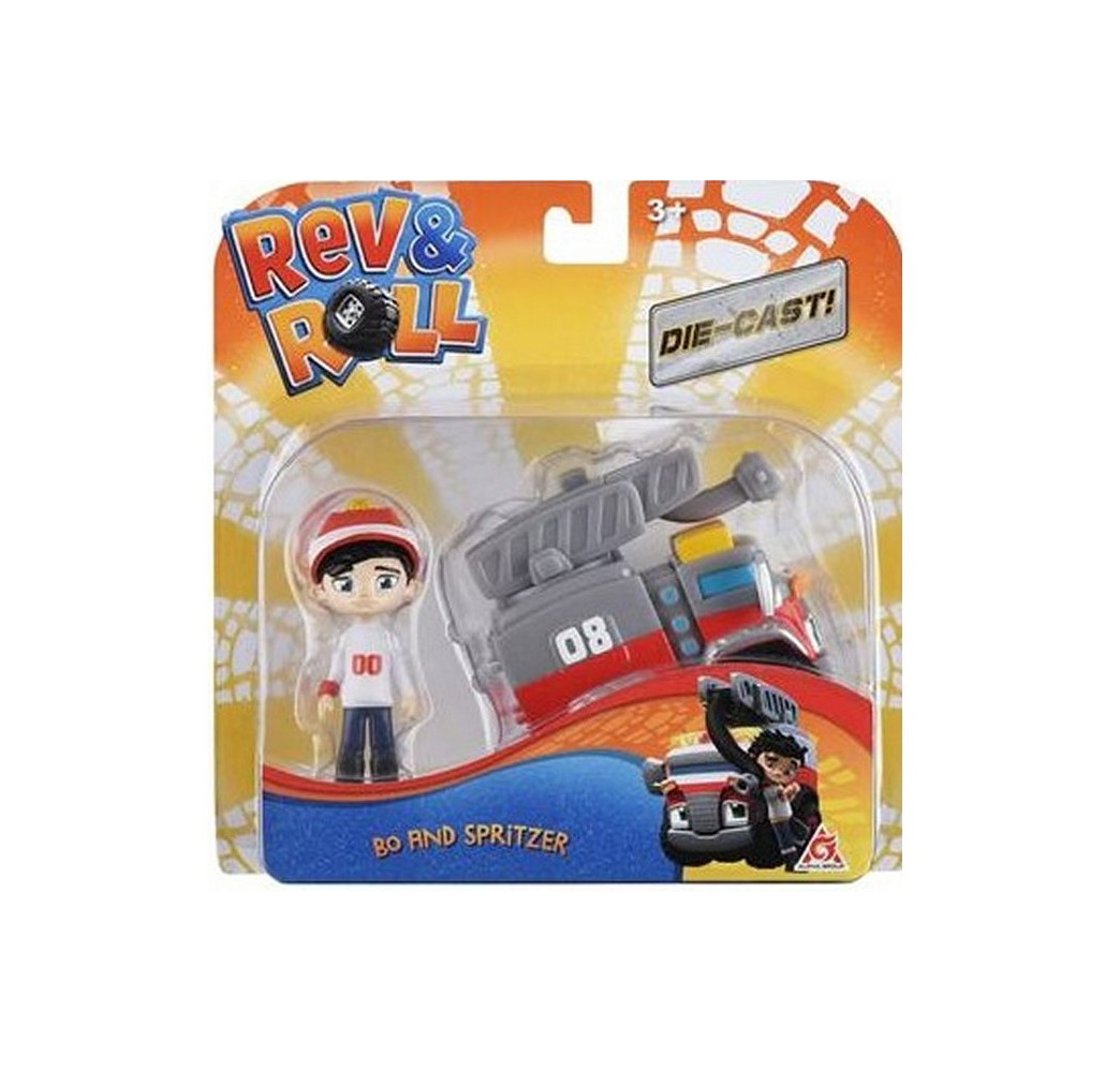 Alpha Group Rev & Roll Bo i Spritzer – figurka kolekcjonerska 2pak