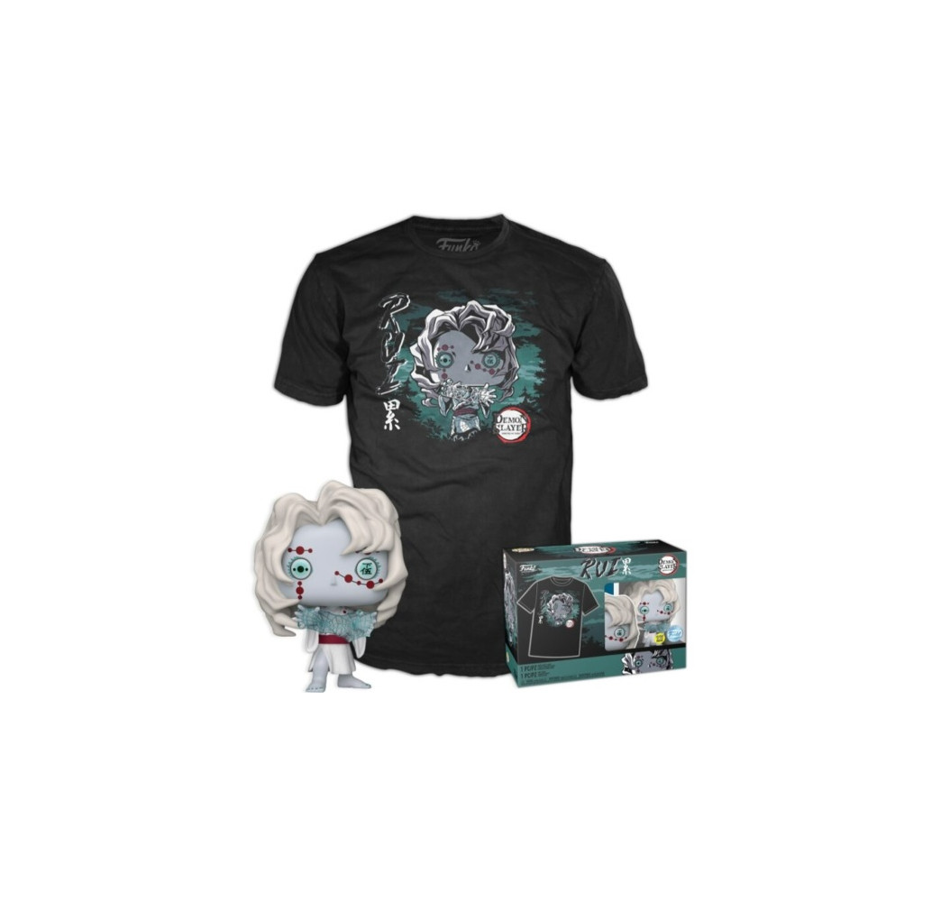 Funko POP Demon Slayer Rui Glow 1307 – figurka kolekcjonerska + T-shirt