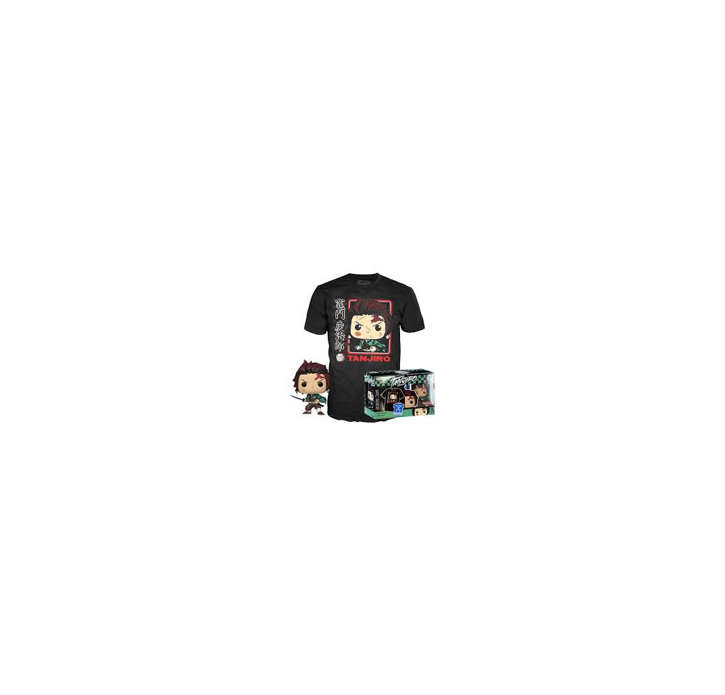 Funko POP Demon Slayer Tanjiro 867 + T-shirt L – prezent dla fana