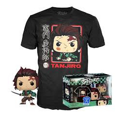 Funko POP Demon Slayer Tanjiro 867 + T-shirt L – prezent dla fana