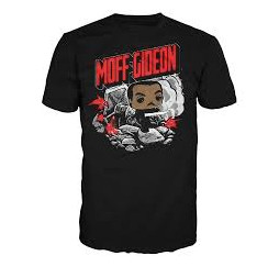Funko POP! Star Wars Moff Gideon Glow T-shirt M – gadżet dla fana