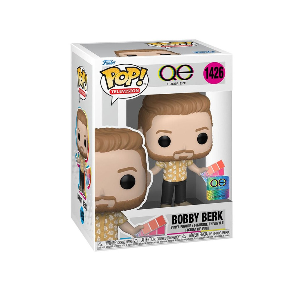 Funko POP QE Queer Eye Bobby Berk 1426 – figurka kolekcjonerska