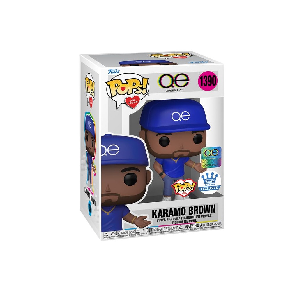 Funko POP QE Karamo Brown 1390 – figurka kolekcjonerska Funko