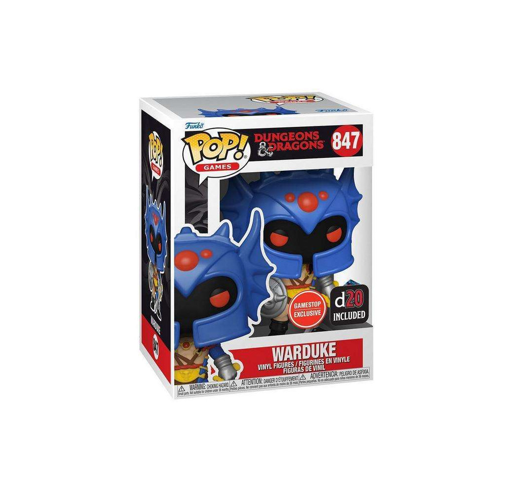 Funko POP Dungeons Dragons Warduke 847 – figurka kolekcjonerska