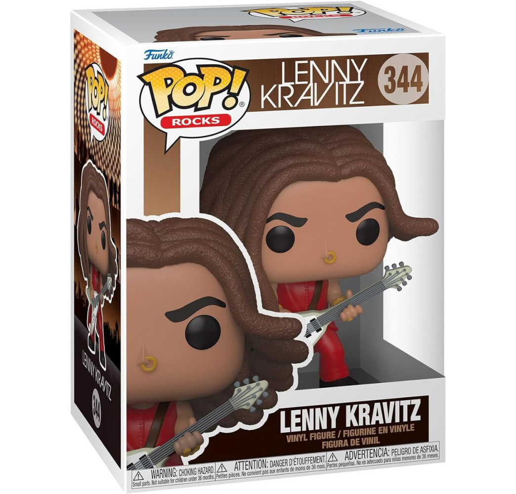 Funko POP! Rocks Lenny Kravitz 344 – prezent dla małego fana muzyki