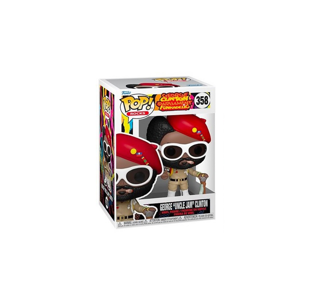 Funko POP! George Clinton Uncle Jam 358 – prezent dla fana muzyki