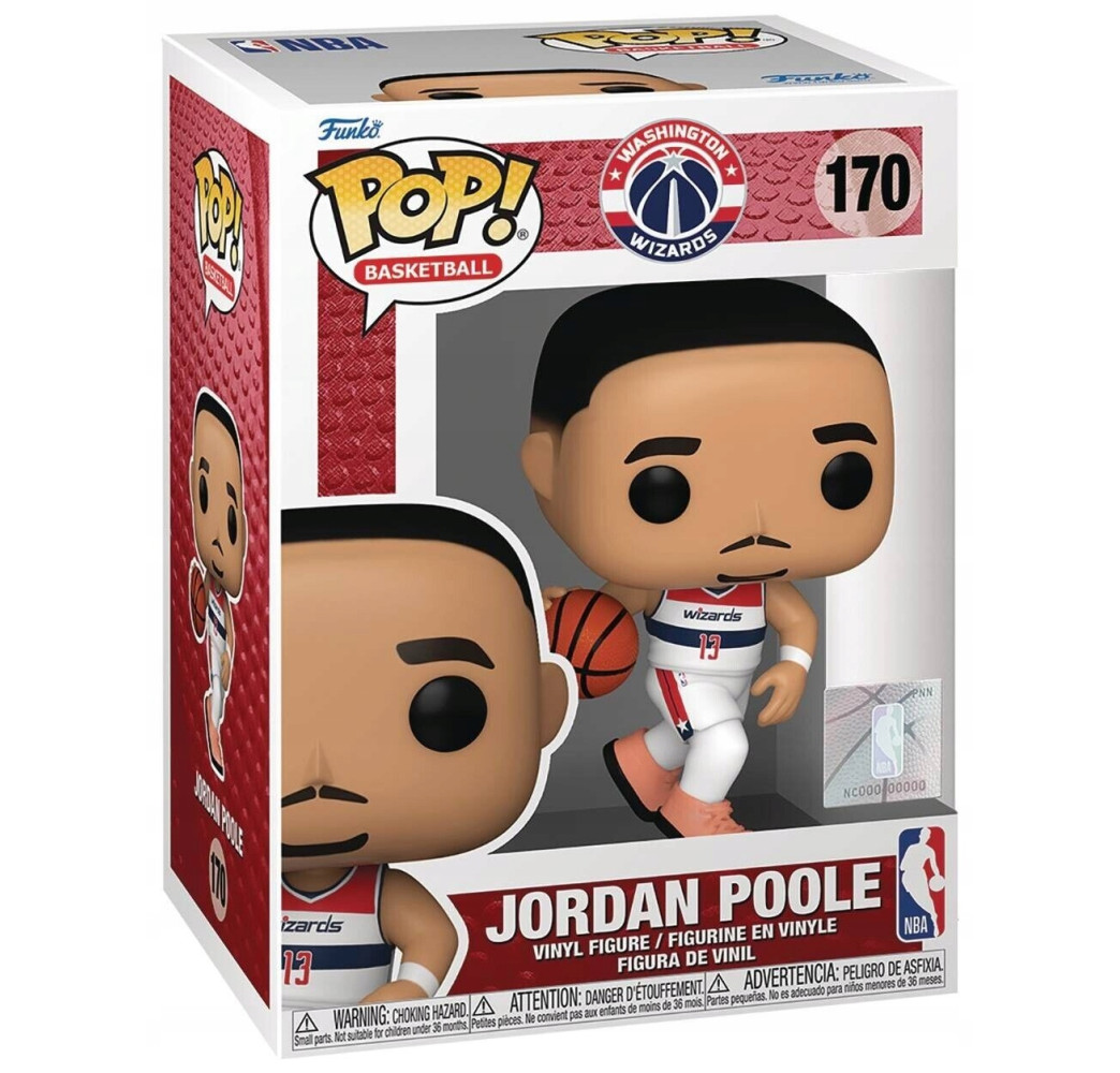 Funko POP Washington Wizards Jordan Poole 170 prezent dla fana NBA