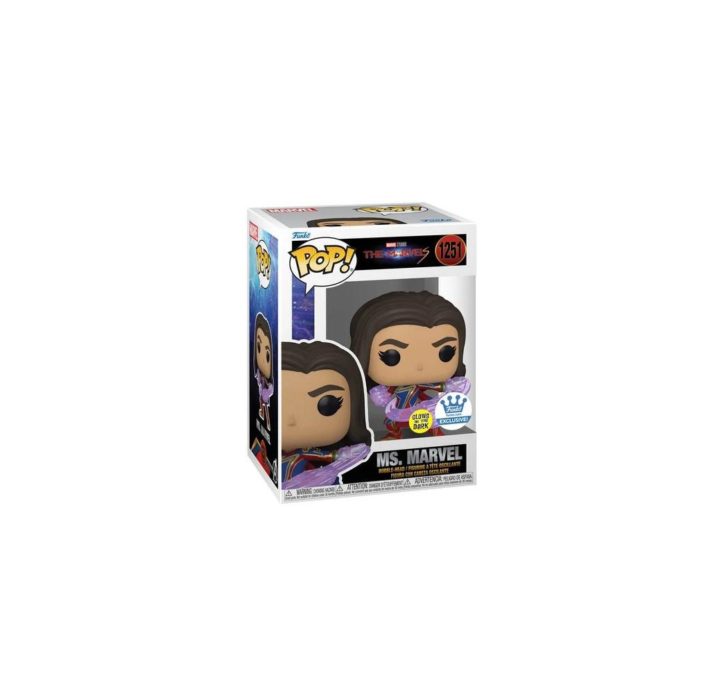 Funko POP! Marvel Ms Marvel 1251 Glow – figurka kolekcjonerska
