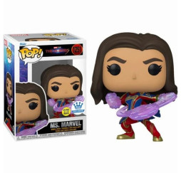 Funko POP! Marvel Ms Marvel 1251 Glow – figurka kolekcjonerska
