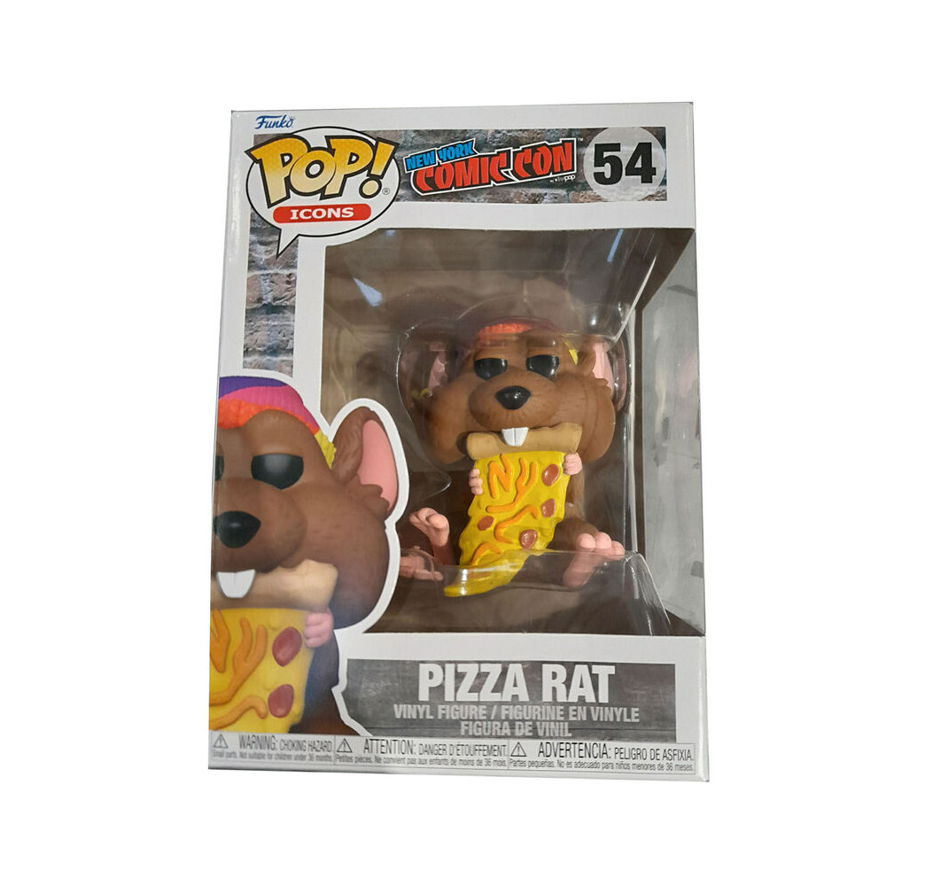 Funko POP Pizza Rat 54 figurka kolekcjonerska dla fanów Nowego Jorku