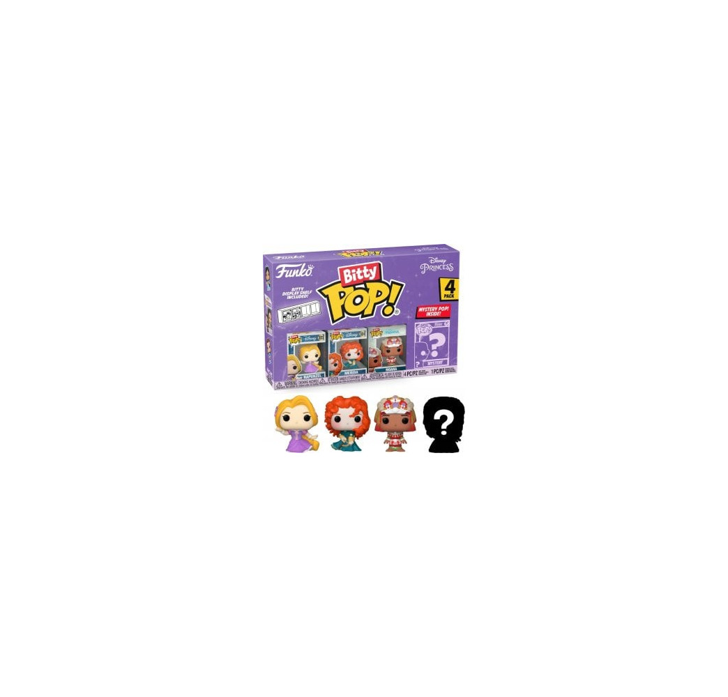 Funko Bitty POP Disney Rapunzel 4pak – figurka kolekcjonerska