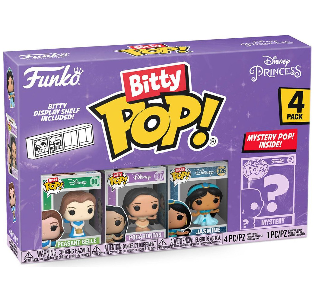 Funko Bitty POP Disney Belle 4pak – figurka kolekcjonerska dla fanów
