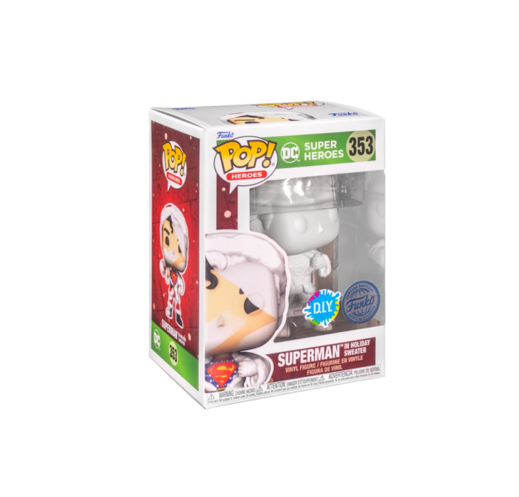 Funko POP Superman 353 DIY – figurka kolekcjonerska dla fanów DC