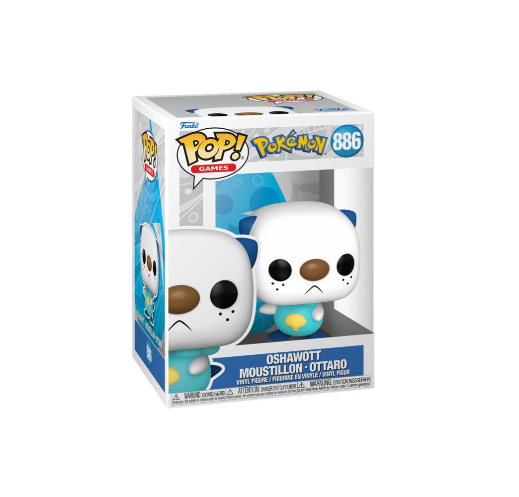 Funko POP Pokemon Oshawott 886 figurka kolekcjonerska dla fanów