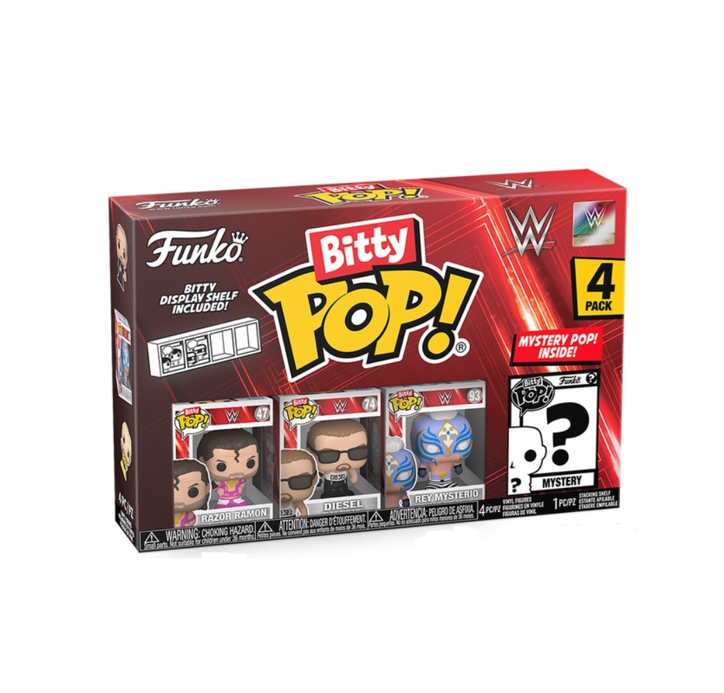 Funko Bitty POP! WWE Razor Ramon 4pak – figurka kolekcjonerska