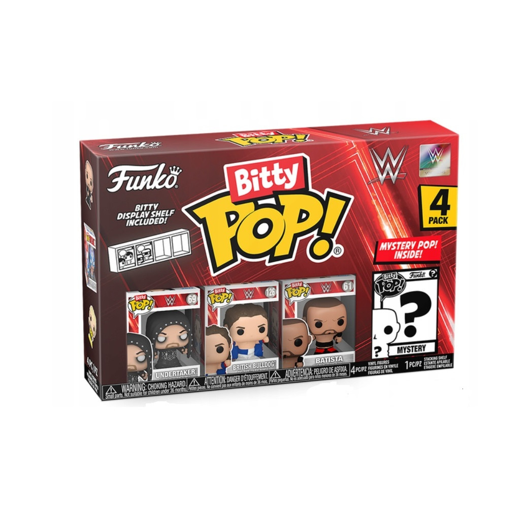 Funko Bitty POP! WWE Undertaker 4pak – figurka kolekcjonerska