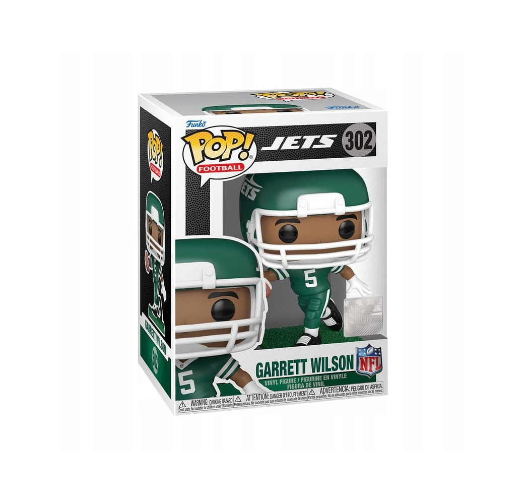 Funko POP! NFL Jets Garrett Wilson 302 – figurka kolekcjonerska