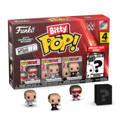 Funko Bitty POP! WWE Bret Hart 4pak – figurka kolekcjonerska