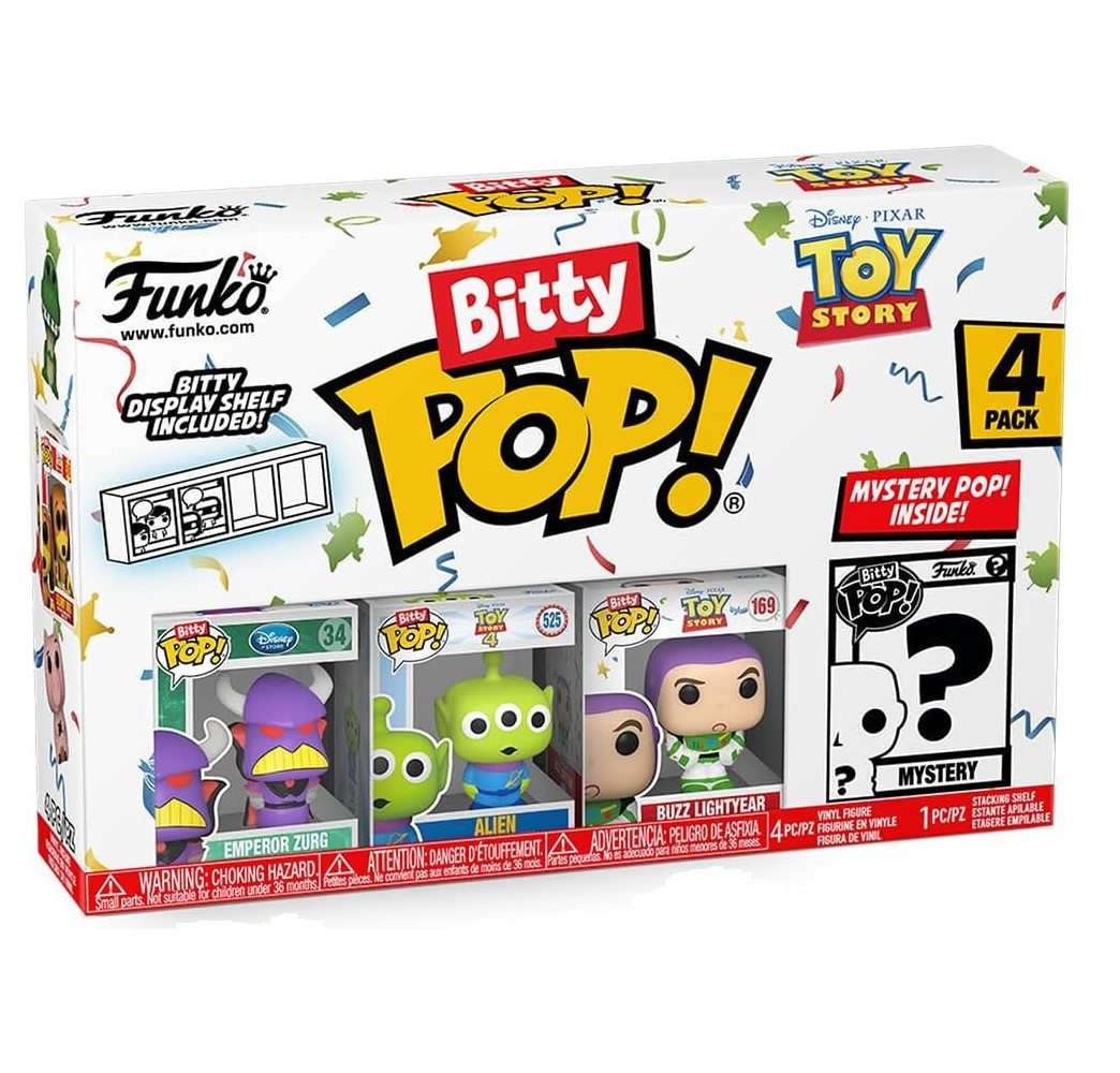 Funko Bitty POP! Toy Story Zurg 4pak – figurka kolekcjonerska Disney