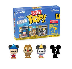 Funko Bitty POP Disney Sorcerer 4pak – figurki kolekcjonerskie