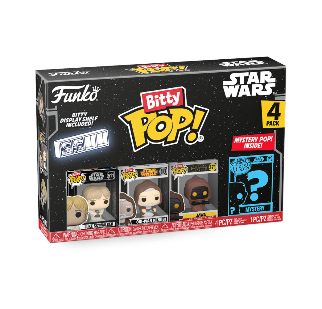 Funko Bitty POP Star Wars Luke 2cm 4pak – figurka kolekcjonerska