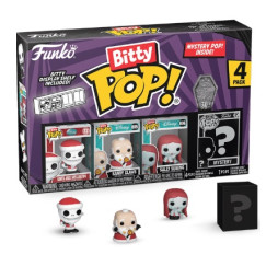 Funko Bitty POP TNBC Santa Jack 4pak – figurka kolekcjonerska