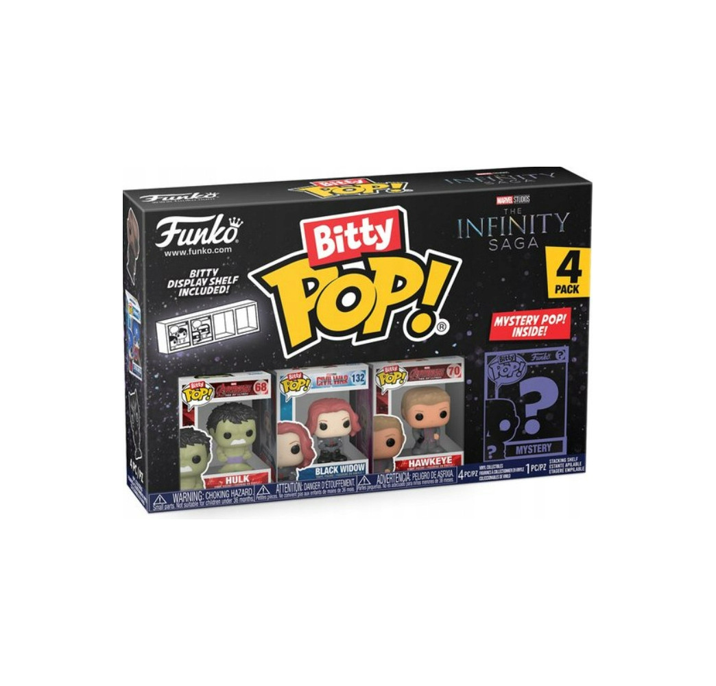Funko Bitty POP Marvel Infinity Hulk 4pak – figurka kolekcjonerska