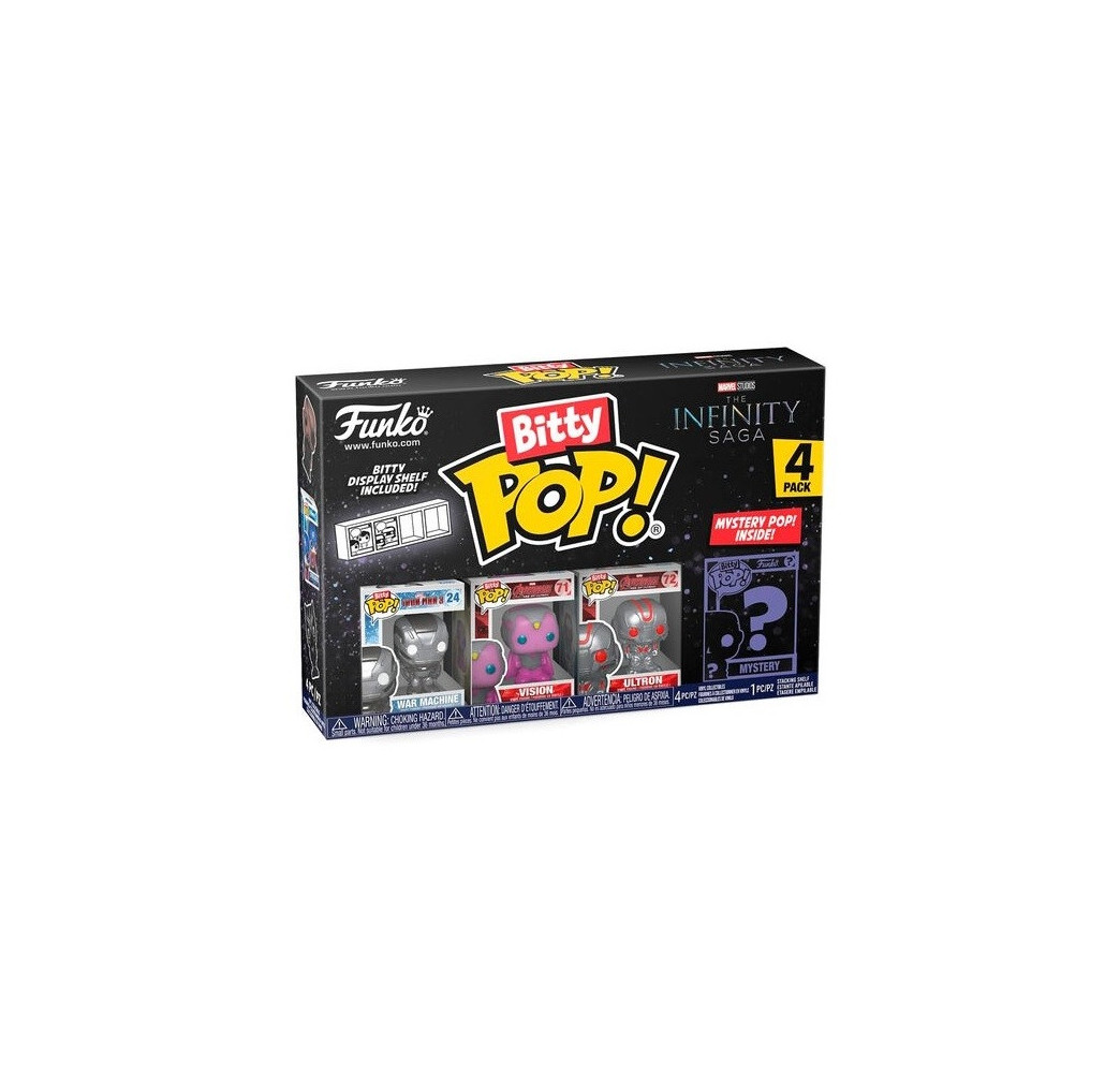 Funko Bitty POP! Marvel Iron Man 2cm 4pak – figurka kolekcjonerska