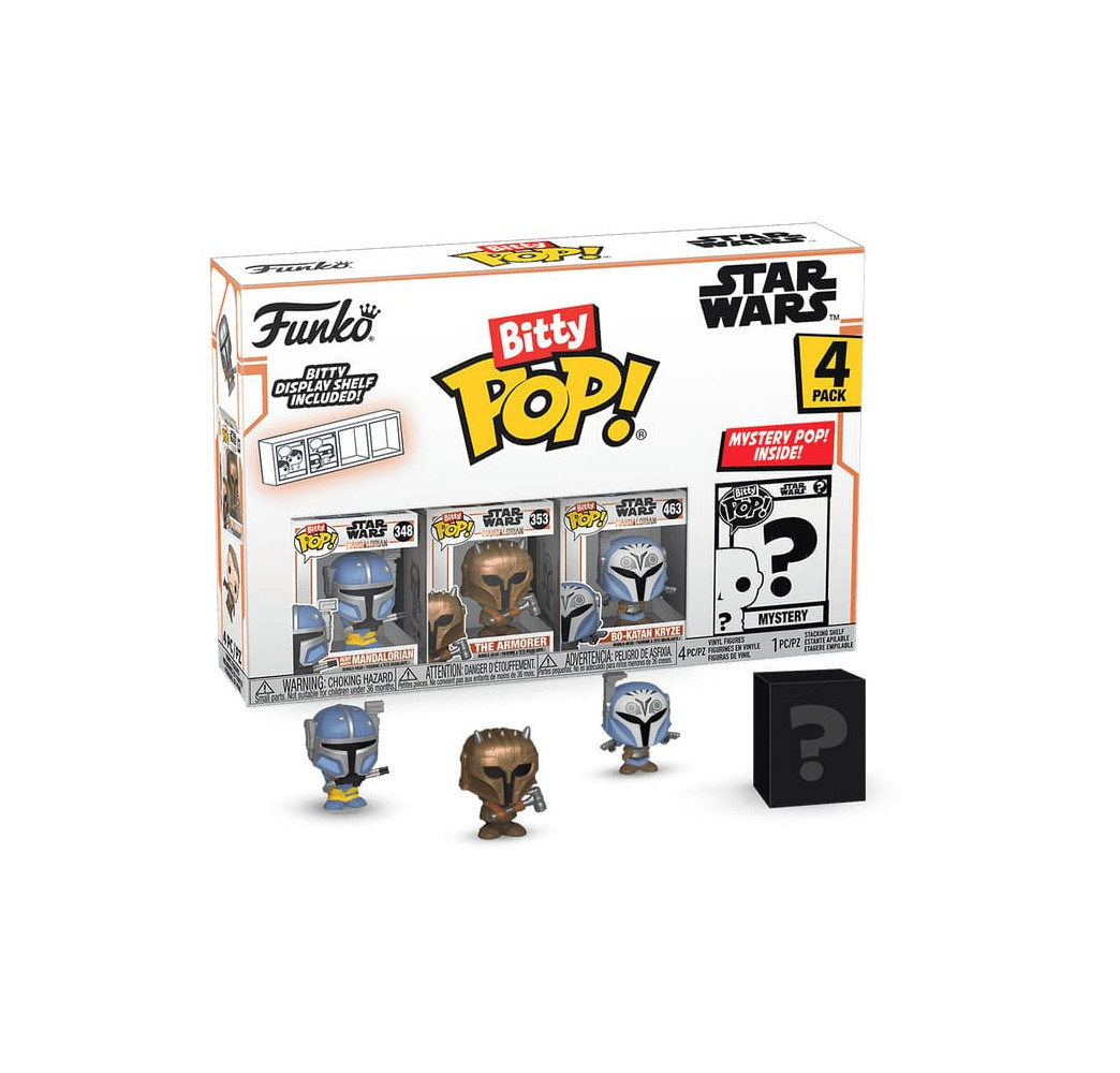 Funko Bitty POP! SW Mandalorian Armorer 4pak – figurka kolekcjonerska