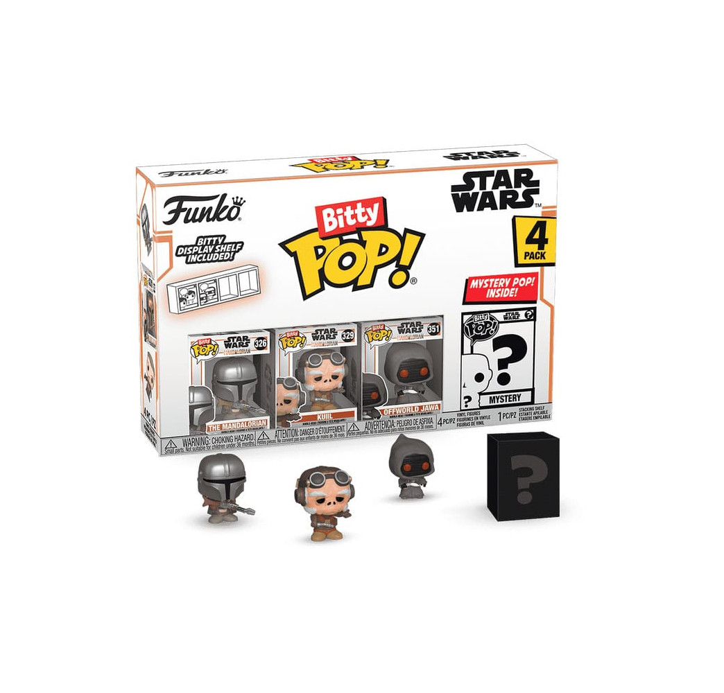 Funko Bitty POP SW Mandalorian Kuil 4pak – figurki kolekcjonerskie