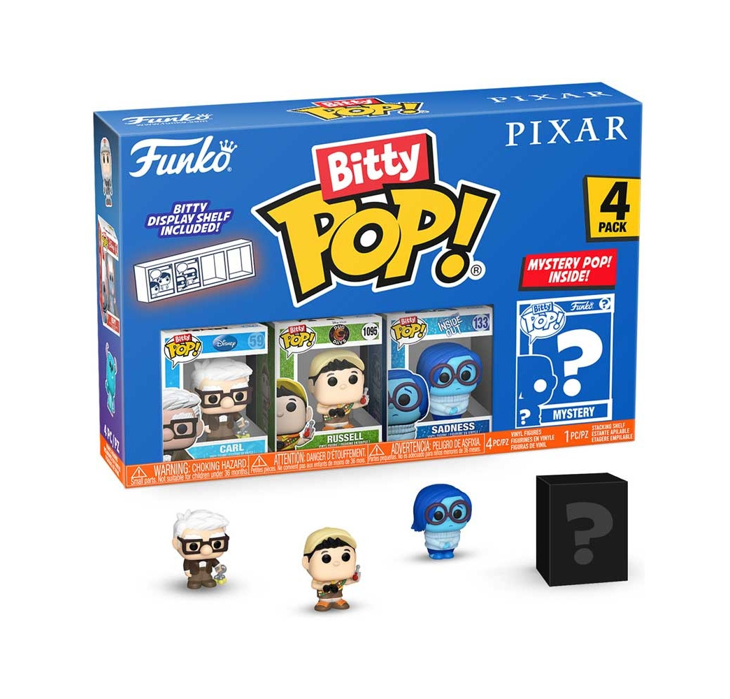 Funko Bitty POP Pixar Carl Russell 4pak – figurka kolekcjonerska