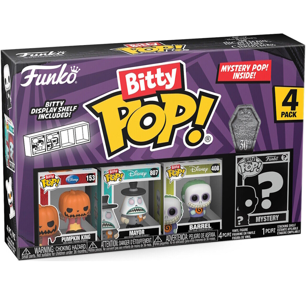 Funko Bitty POP! TNBC Pumpkin Mayor Barrel – figurki kolekcjonerskie