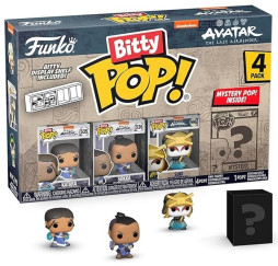 Funko Bitty POP Avatar Katara Sokka Suki – figurki kolekcjonerskie
