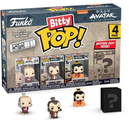 Funko Bitty POP! Avatar Iroh Zhao Ozai – figurki kolekcjonerskie 4pak