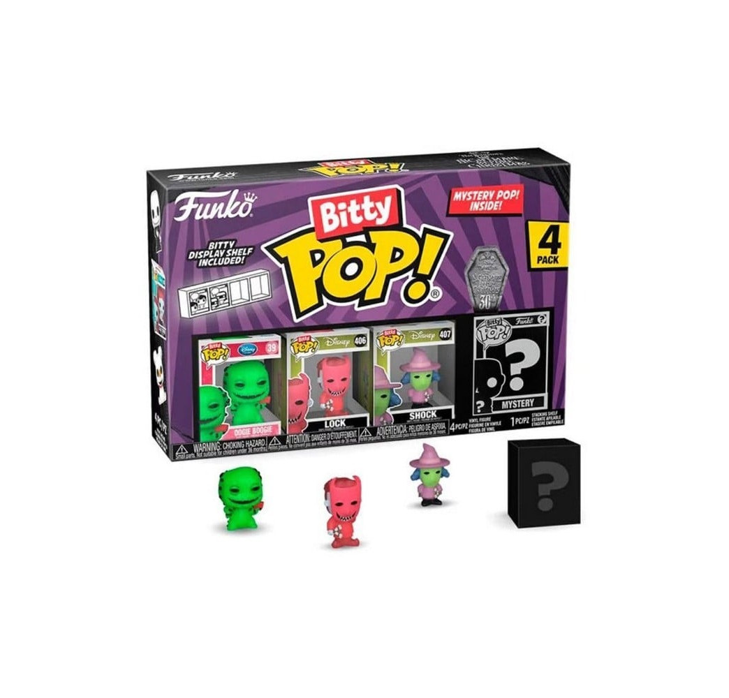 Funko Bitty POP Disney Oogie Boogie – figurka kolekcjonerska 4pak