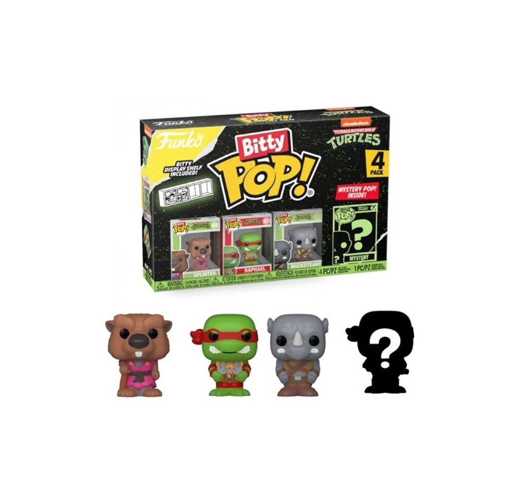 Funko Bitty POP! TMNT Splinter 4pak – figurki kolekcjonerskie