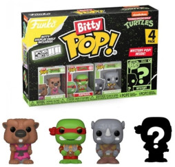 Funko Bitty POP! TMNT Splinter 4pak – figurki kolekcjonerskie