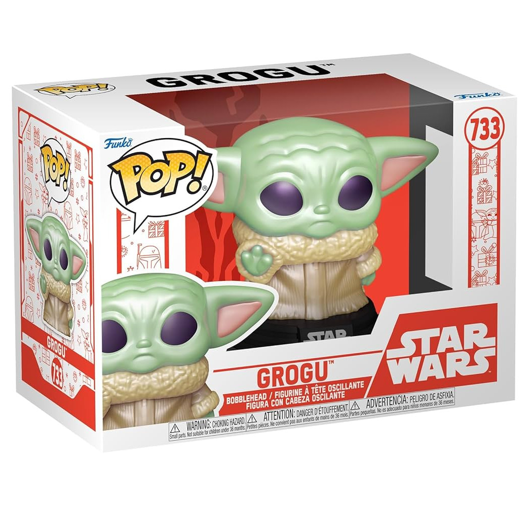 Funko POP Star Wars Holiday Grogu 733 – figurka kolekcjonerska