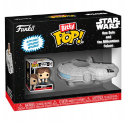 Funko Bitty POP! Han Solo Millennium Falcon – figurka kolekcjonerska