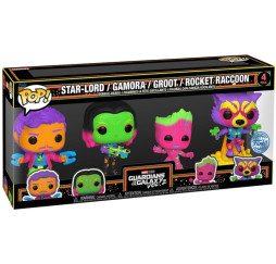 Funko POP Marvel GOTG Gamora Groot Rocket 4pak – kolekcja Funko