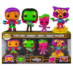 Funko POP Marvel GOTG Gamora Groot Rocket 4pak – kolekcja Funko