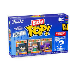 Funko Bitty POP Batman 2cm 4pak – figurka kolekcjonerska DC Comics